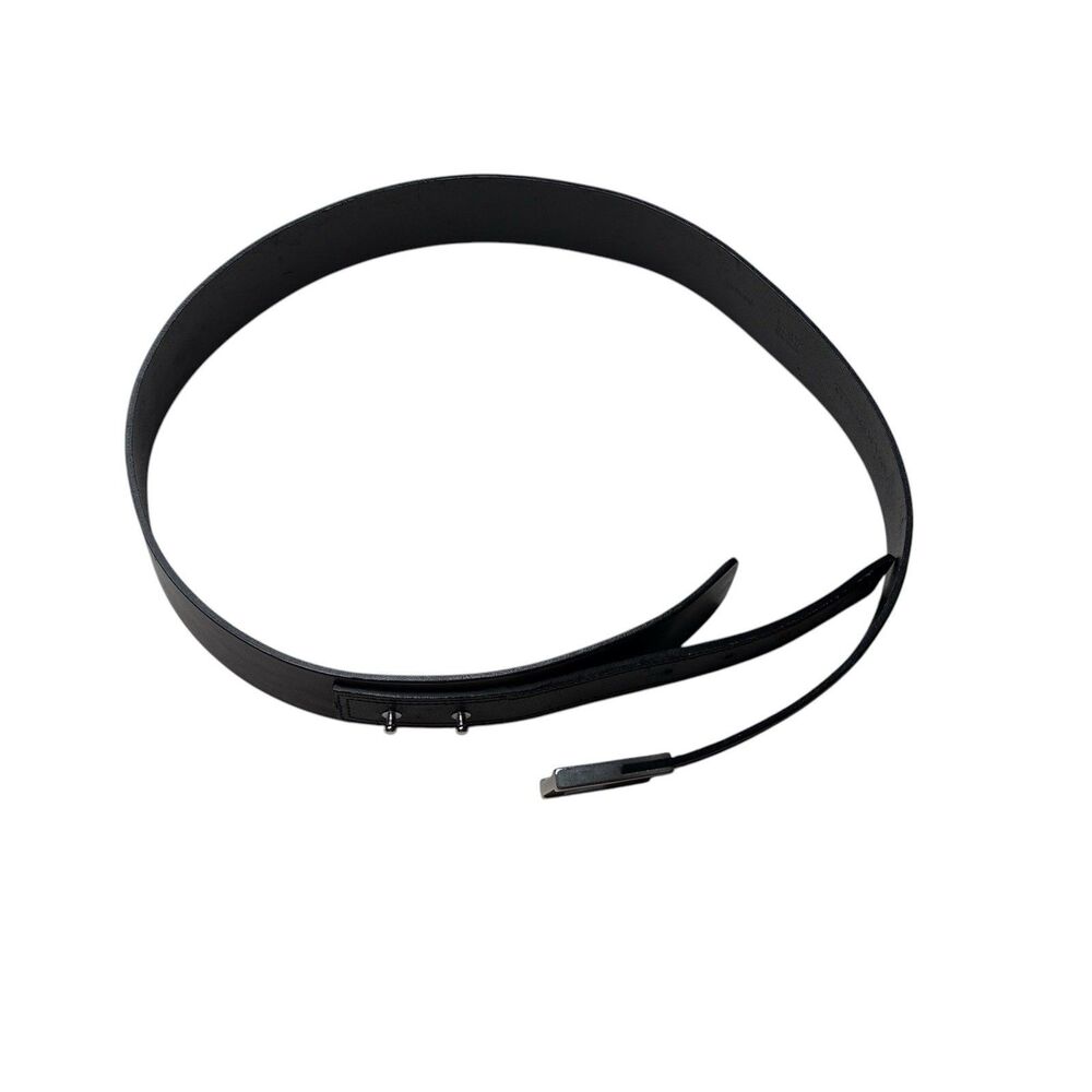 Banana Republic Black Genuine Italian  Leather Belt Women's Size Medium